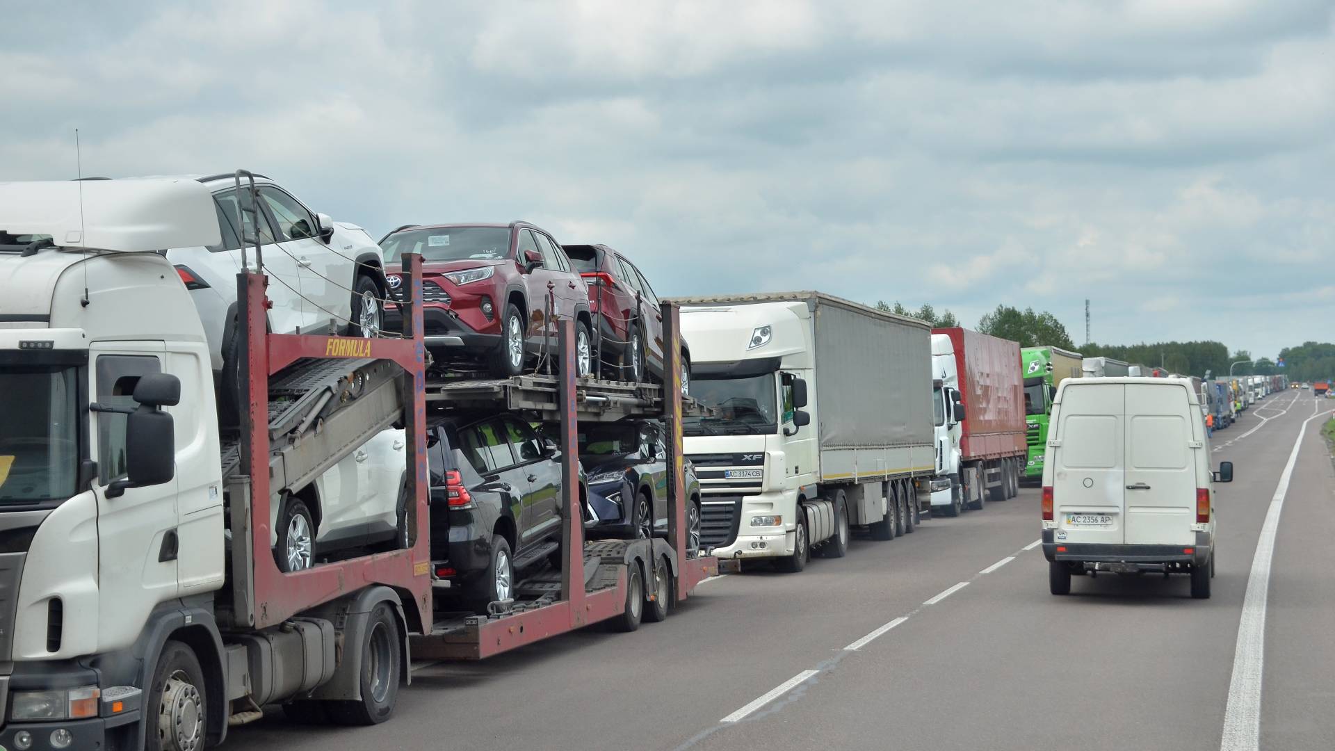 transport voiture camion normes européenne